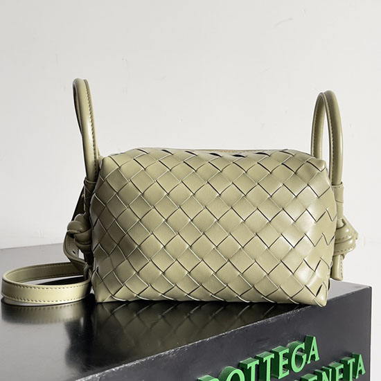 Bottega Veneta Small Avenue Loop Bag 796615 Travertine