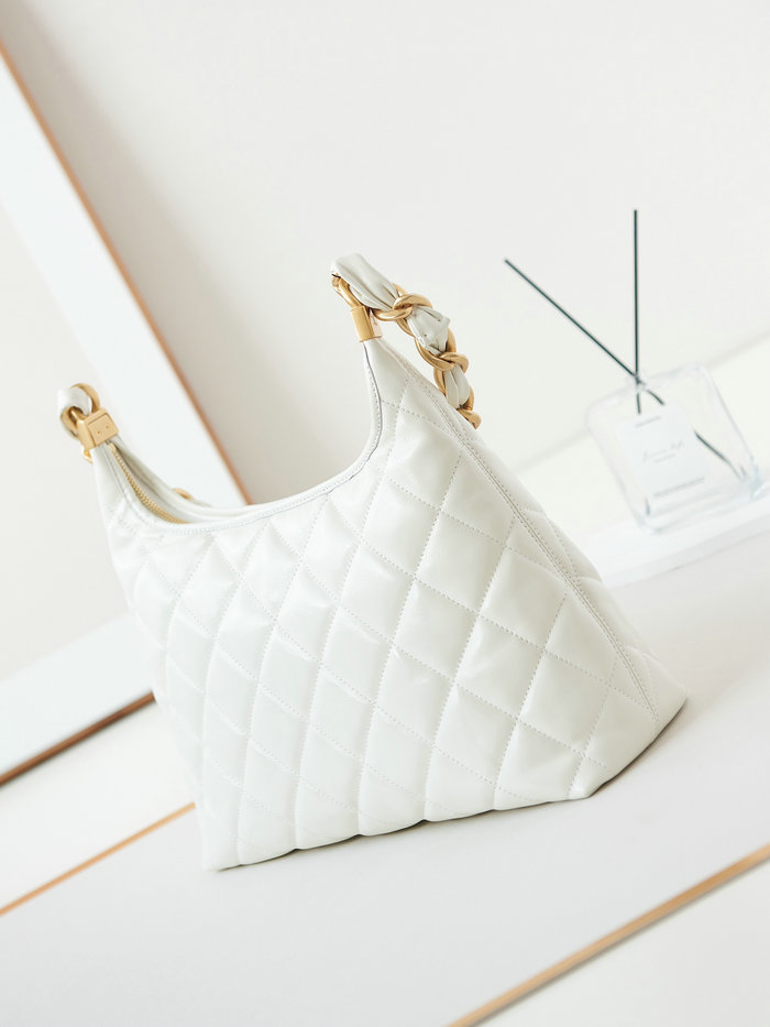 Chanel Hobo Bag AS4923 White