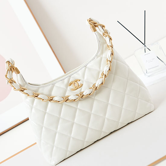 Chanel Hobo Bag AS4923 White