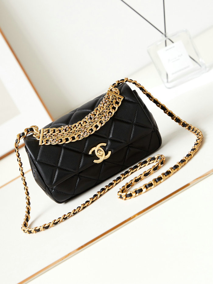 Chanel Mini Flap Bag AS4595 Black