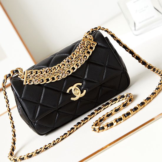 Chanel Mini Flap Bag AS4595 Black