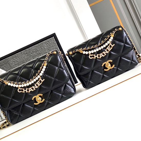 Chanel Mini Flap Bag AS4986 Black