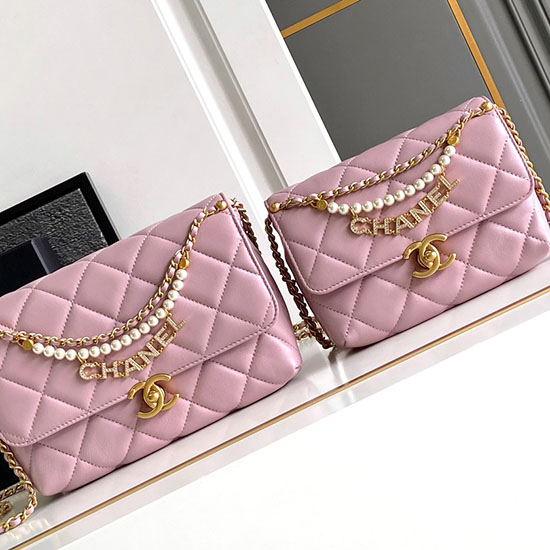 Chanel Mini Flap Bag AS4986 Pink