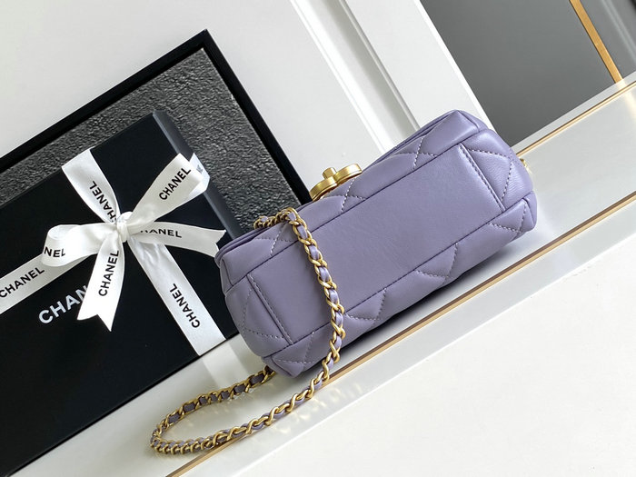 Chanel Mini Flap Bag AS4986 Purple