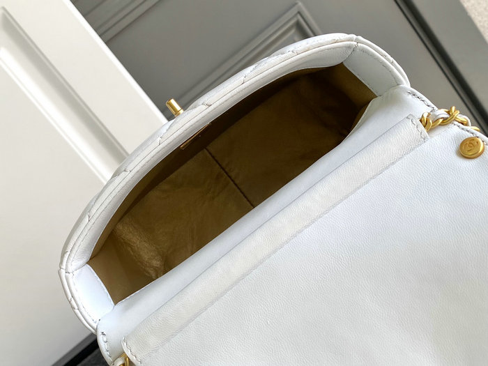 Chanel Mini Flap Bag AS4986 White