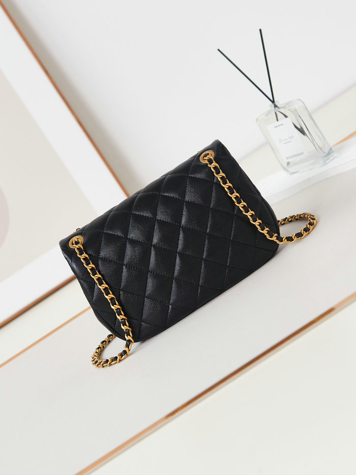 Chanel Small Flap Bag Black AS4740