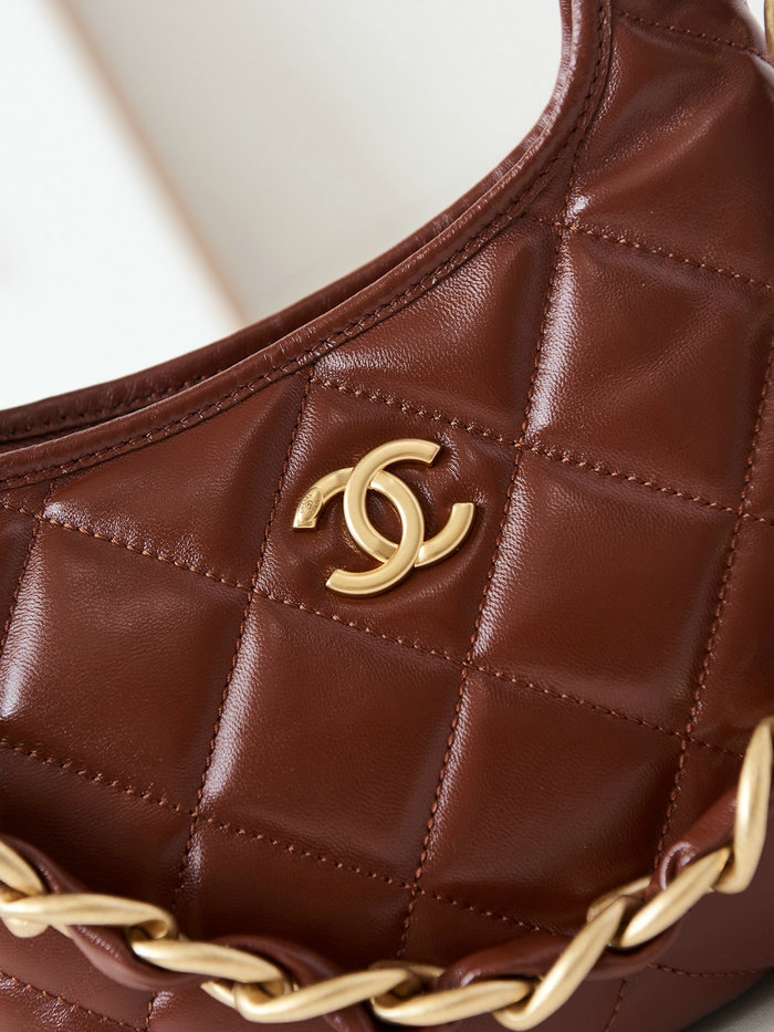 Chanel Small Hobo Bag AS4922 Brown