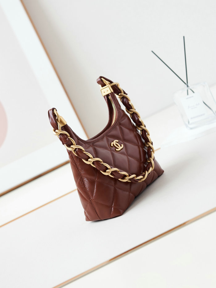 Chanel Small Hobo Bag AS4922 Brown