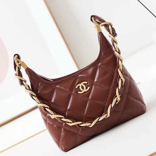 Chanel Small Hobo Bag AS4922 Brown