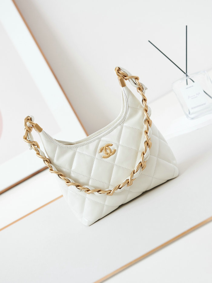 Chanel Small Hobo Bag AS4922 White