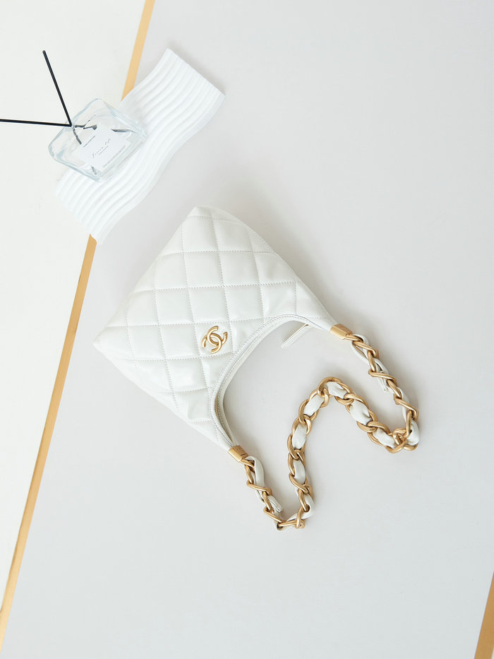 Chanel Small Hobo Bag AS4922 White