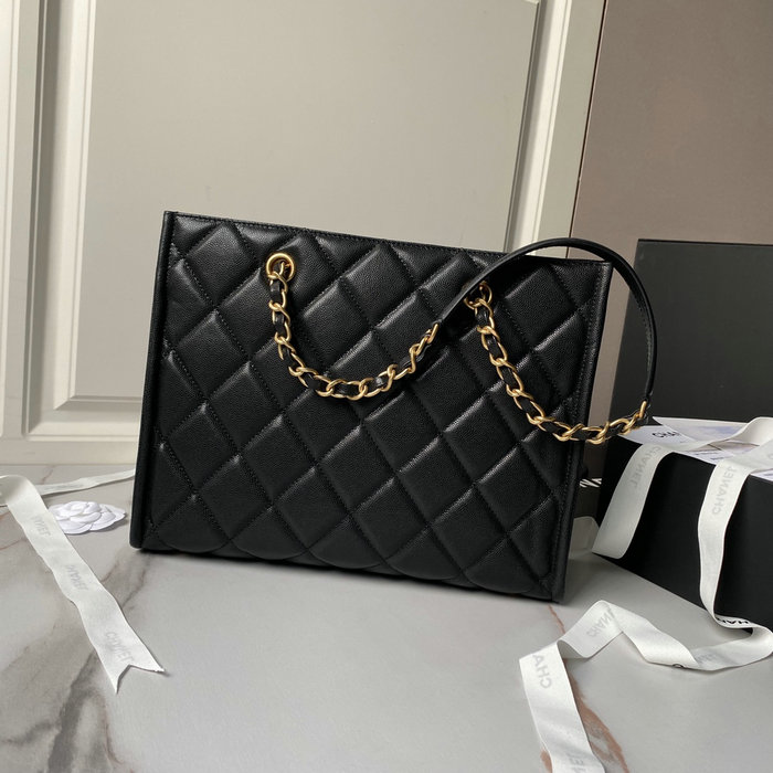 Chanel Small Tote AS4940 Black