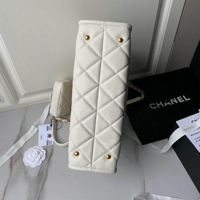 Chanel Small Tote AS4940 White