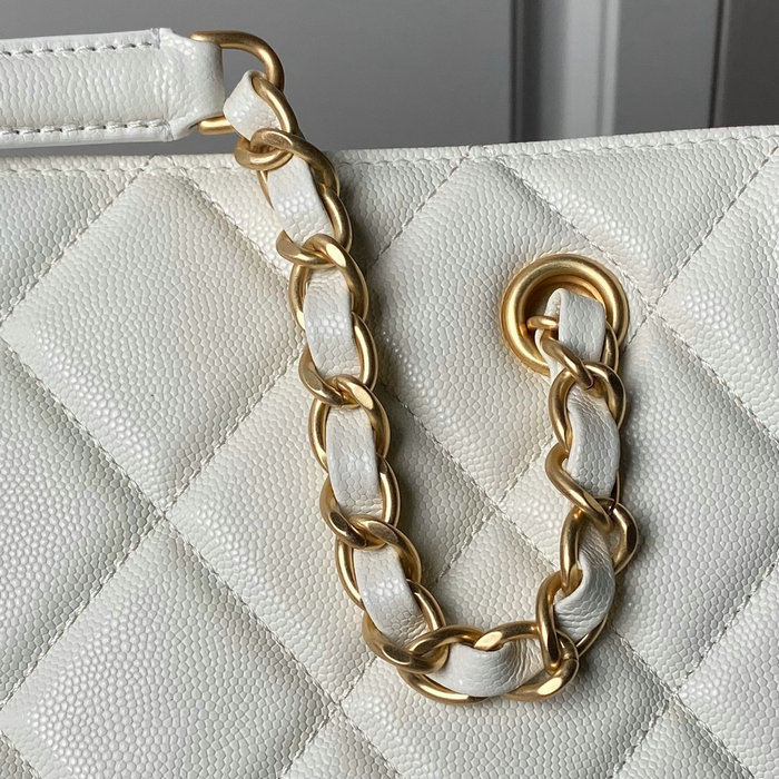 Chanel Small Tote AS4940 White