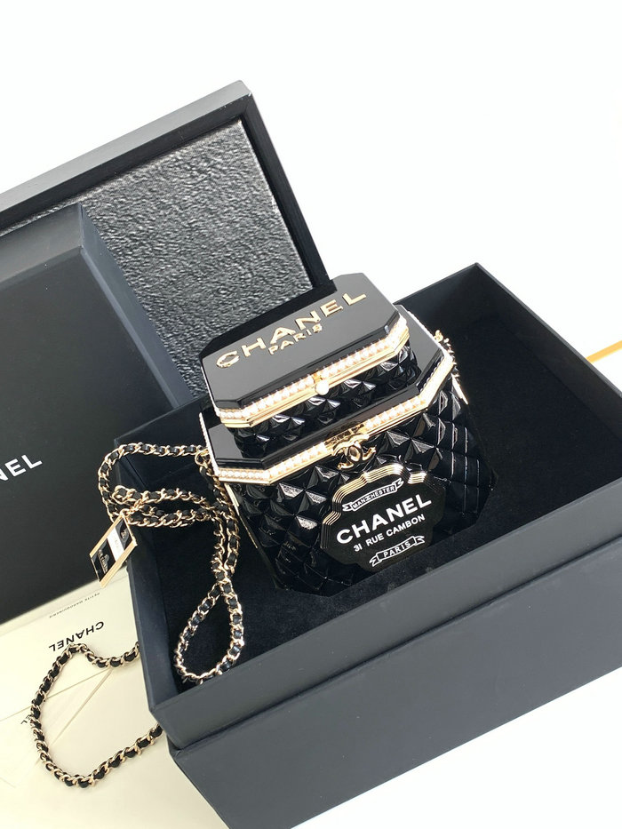 Chanel Tea Box Minaudiere AS4954