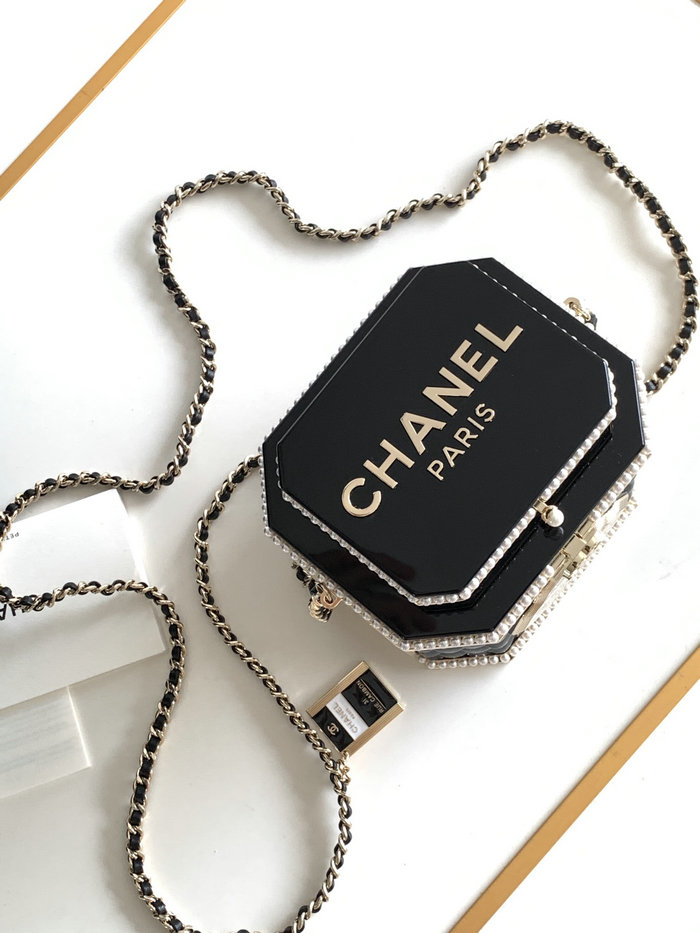 Chanel Tea Box Minaudiere AS4954