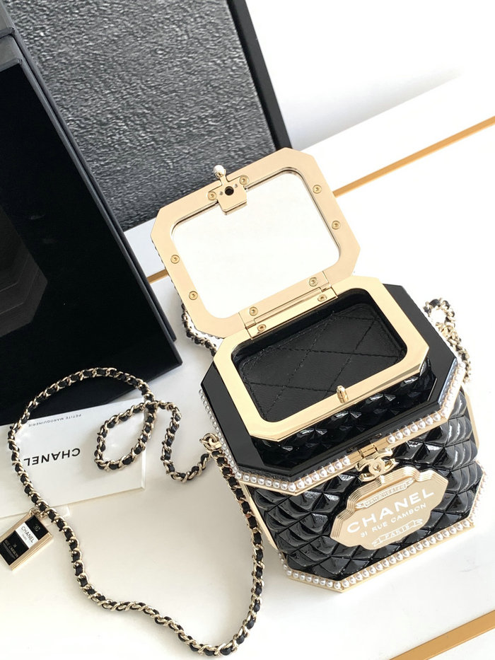 Chanel Tea Box Minaudiere AS4954