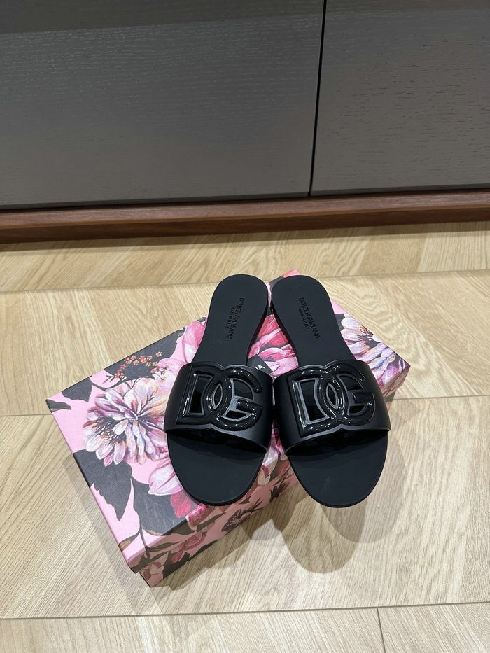 D&G Rubber Beachwear Sliders SDG62701