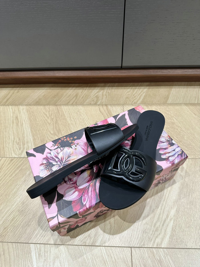 D&G Rubber Beachwear Sliders SDG62701