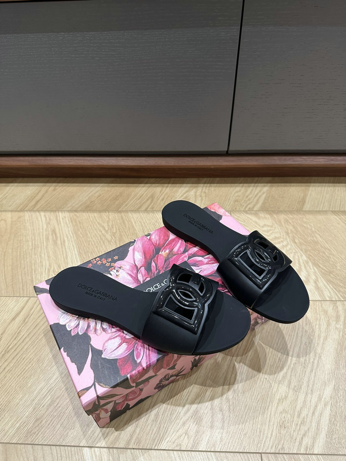 D&G Rubber Beachwear Sliders SDG62701