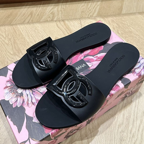 D&G Rubber Beachwear Sliders SDG62701