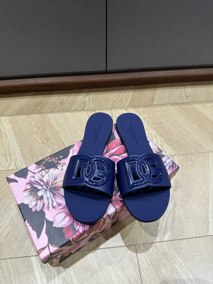 D&G Rubber Beachwear Sliders SDG62702