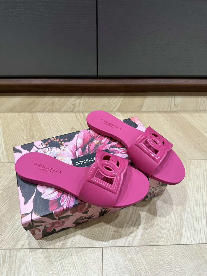 D&G Rubber Beachwear Sliders SDG62703