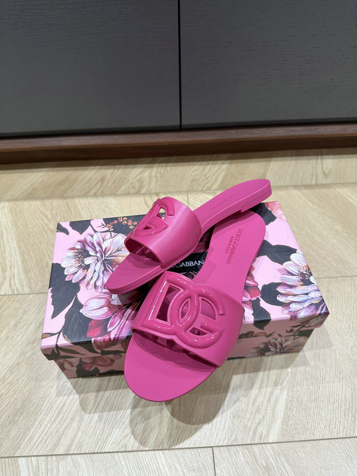 D&G Rubber Beachwear Sliders SDG62703