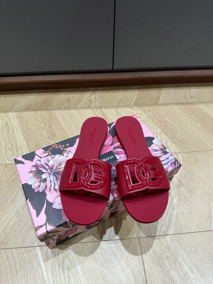 D&G Rubber Beachwear Sliders SDG62704