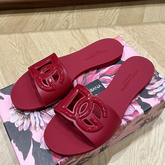 D&G Rubber Beachwear Sliders SDG62704