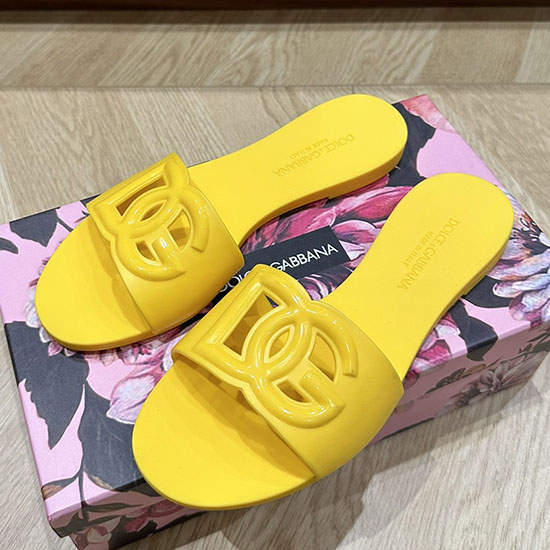 D&G Rubber Beachwear Sliders SDG62706