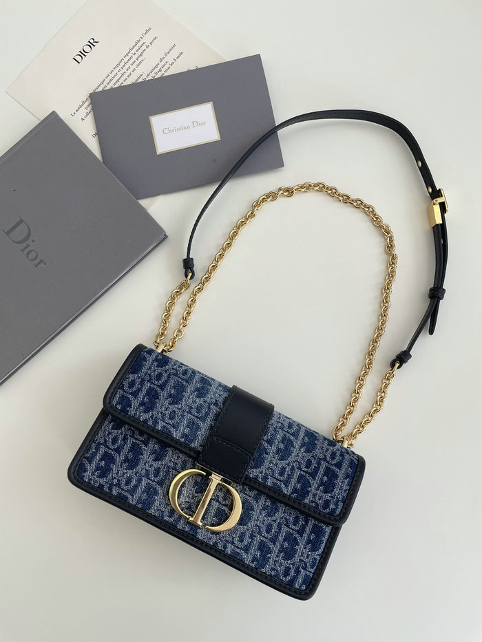 Dior 30 Montaigne East-West Bag with Chain M9334