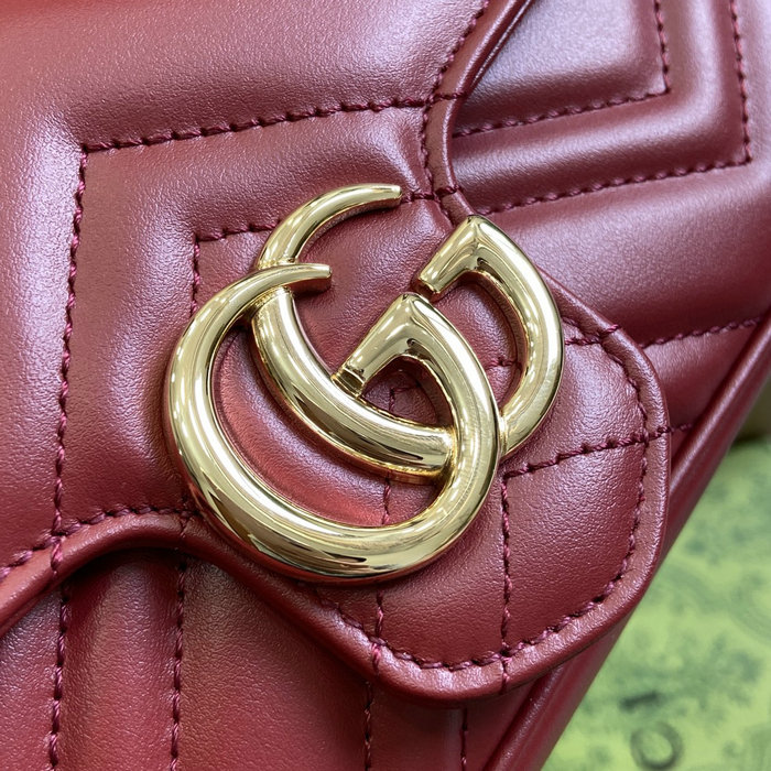 Gucci GG Marmont Mini Bag 751526 Red