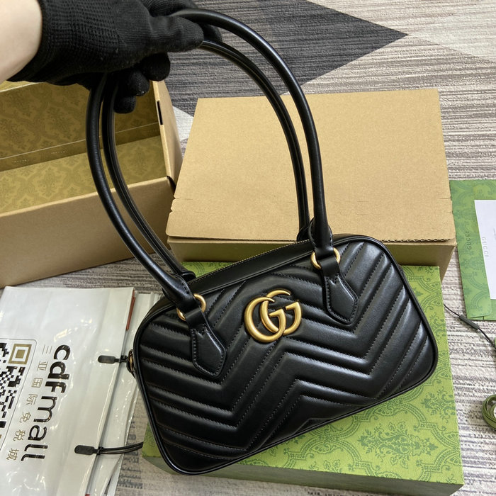 Gucci GG Marmont Small Top Handle Bag 795199 Black