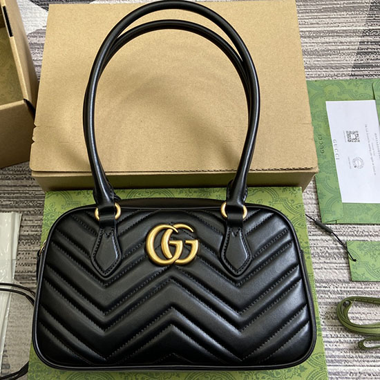 Gucci GG Marmont Small Top Handle Bag 795199 Black