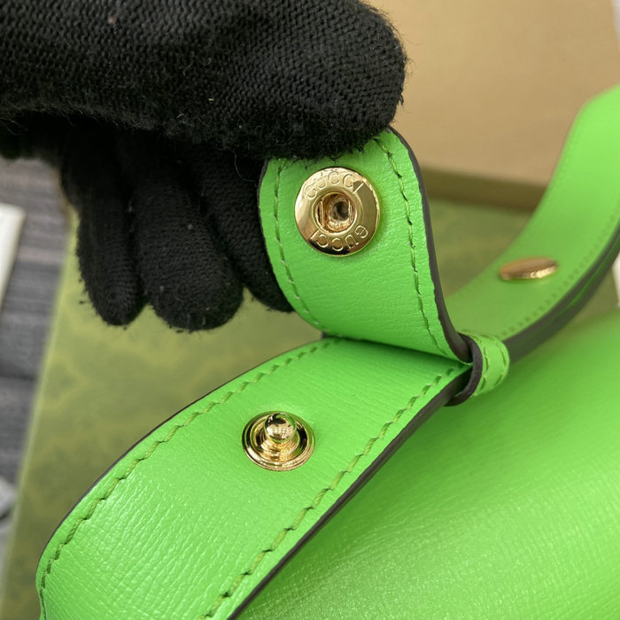 Gucci Horsebit 1955 Shoulder Bag 602204 Green