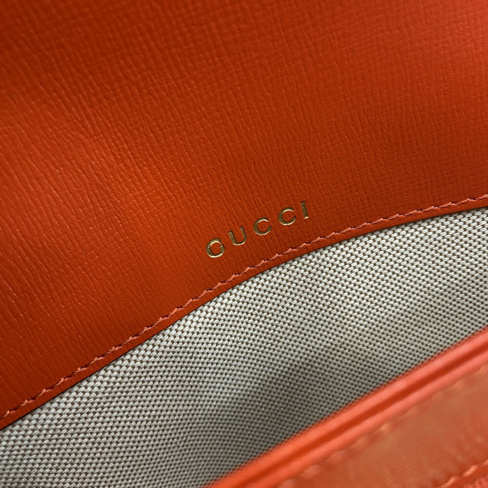 Gucci Horsebit 1955 Shoulder Bag 602204 Orange