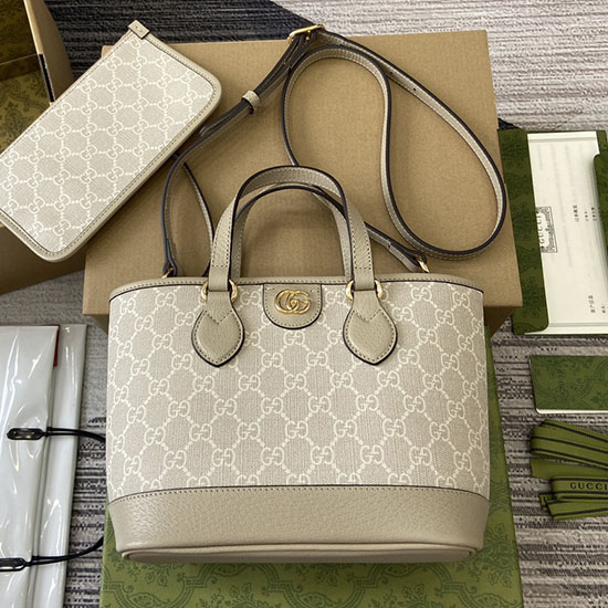 Gucci Ophidia Mini Tote Bag 811716 Grey
