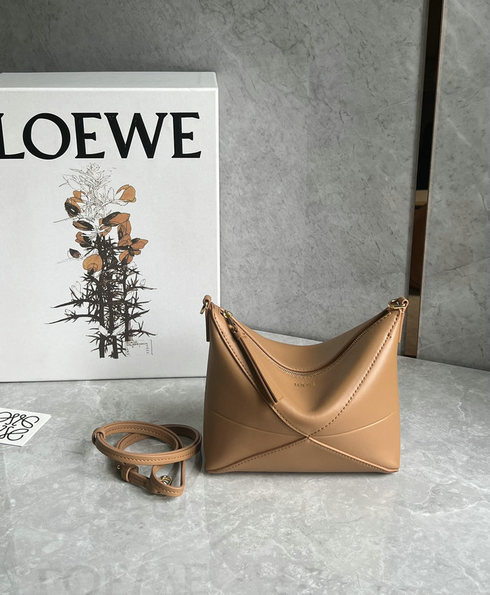 Loewe Puzzle Fold Pouch L10973 Brown