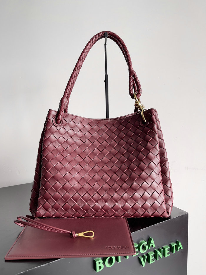 Bottega Veneta Large Parachute 796571 Burgundy