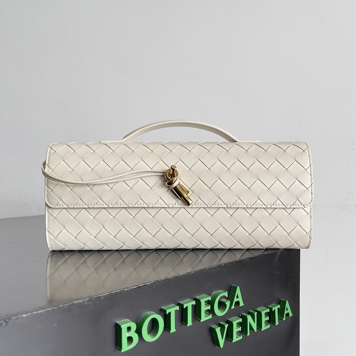 Bottega Veneta Long Clutch Andiamo Sea salt 741511