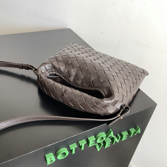 Bottega Veneta Mini Hop 777586 Coffee