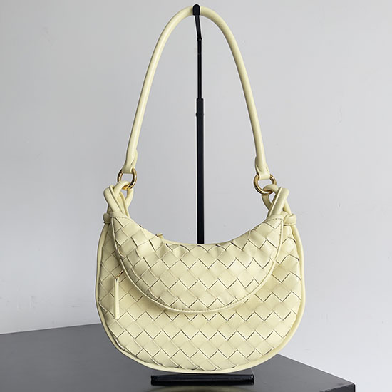 Bottega Veneta Small Gemelli 776764 Light Yellow