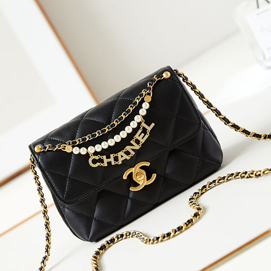 Chanel Mini Flap Bag Black AS4986