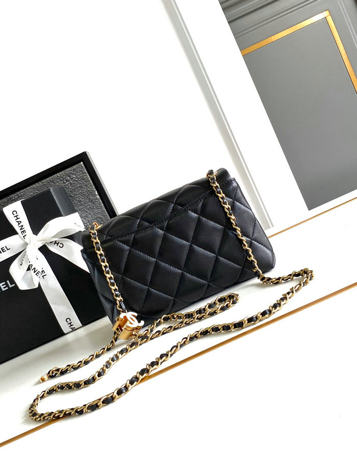 Chanel Small Flap Bag Black AS4966