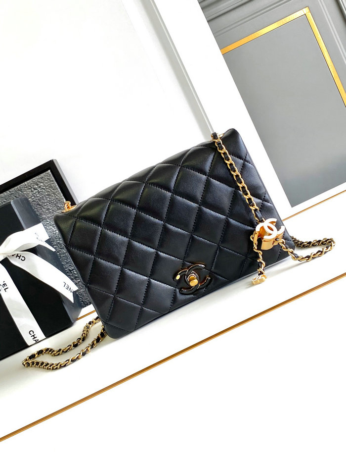 Chanel Small Flap Bag Black AS4967