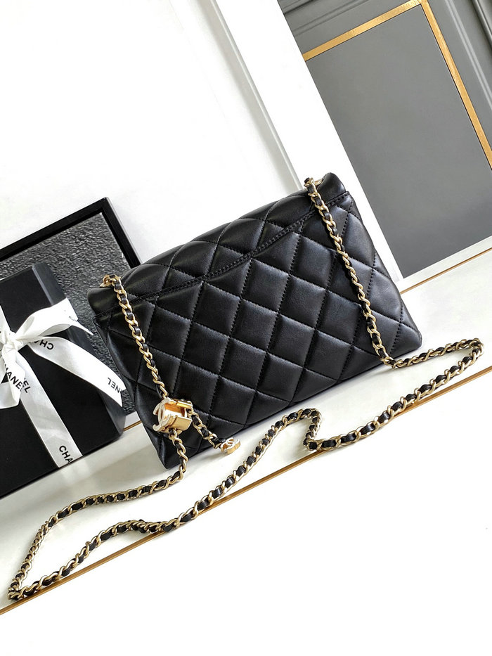 Chanel Small Flap Bag Black AS4967