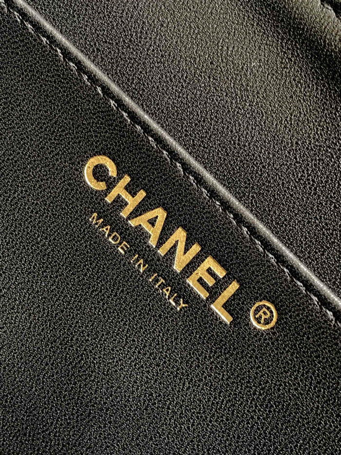 Chanel Small Flap Bag with Top Handle AS4038 Black