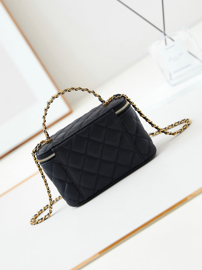 Chanel Small Vanity Case AP4056 Black