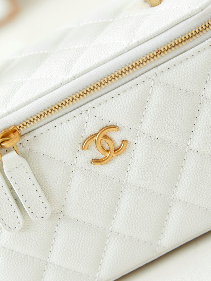 Chanel Small Vanity Case AP4056 White